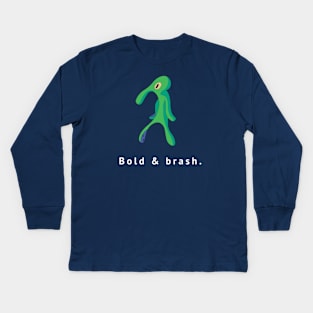 Bold & Brash- SpongeBob Kids Long Sleeve T-Shirt